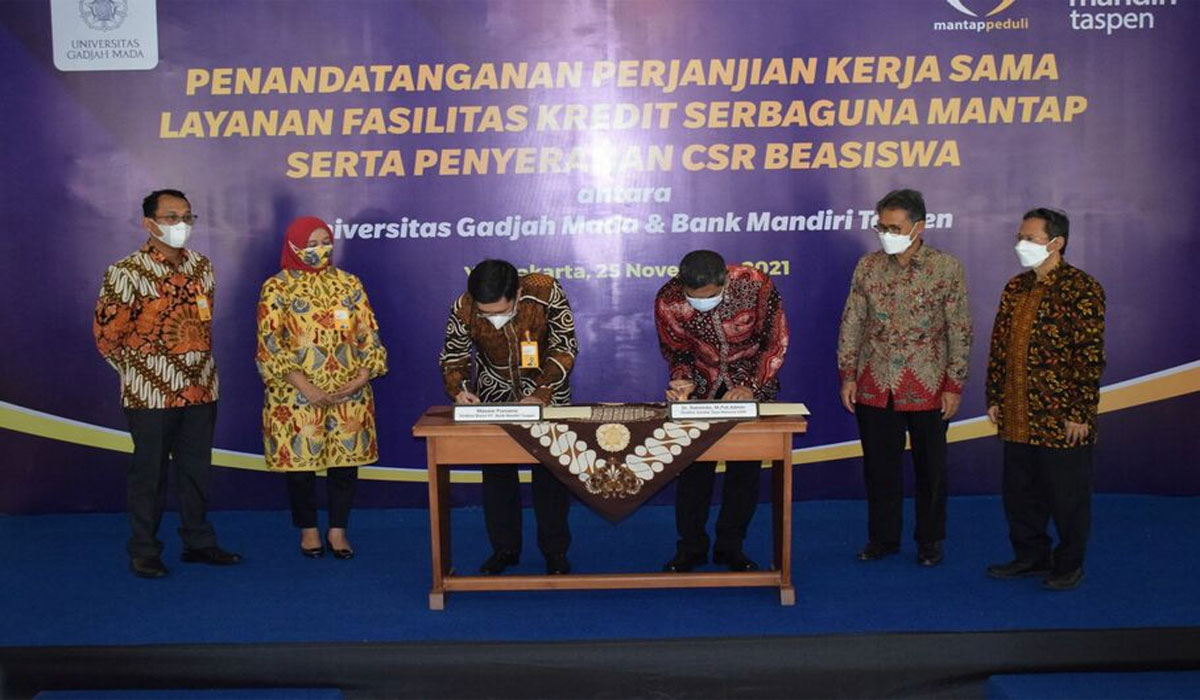 Gila! Bank Mandiri Taspen Gandeng Universitas Gadjah Mada, Ada Apa di Baliknya?